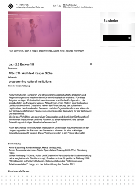  menu surprise architecture